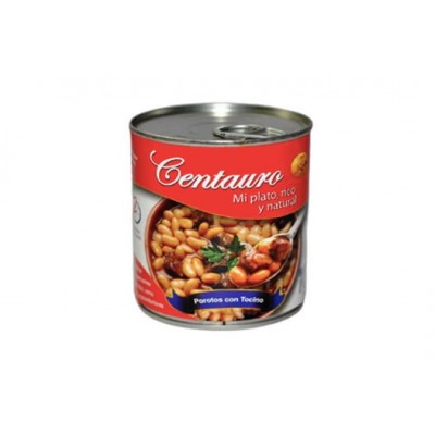 Porotos con Tocino 560 gr.